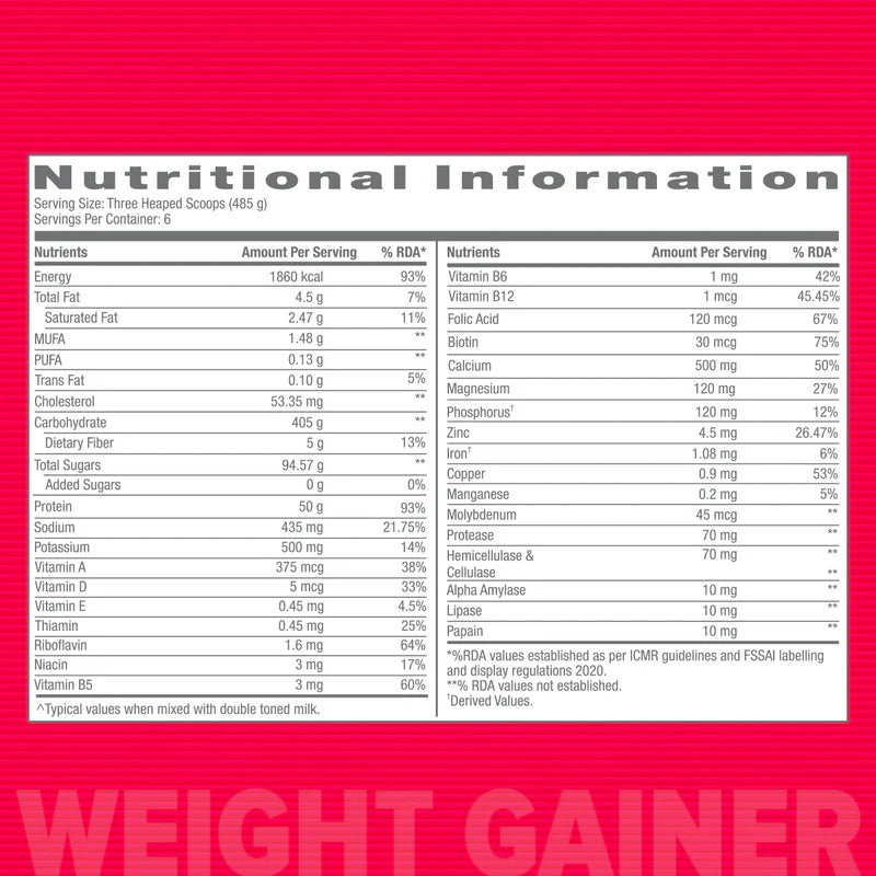 GNC Pro Performance Weight Gainer 3/ 5 kg