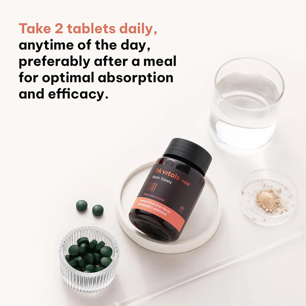 HK Vitals Biotin 60Tablets