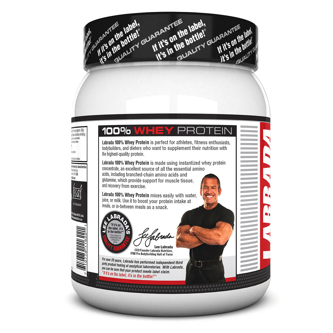 LABRADA  100% Whey protein