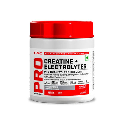 GNC Pro Performance Creatine Monohydrate 3000 mg Supplement Powder- 250 gm