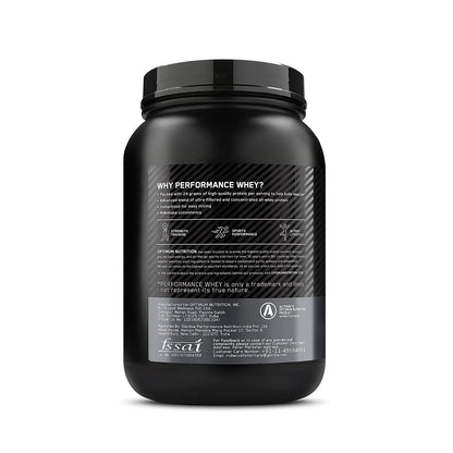Optimum Nutrition Performance Whey Chocolate Milkshake Flavor