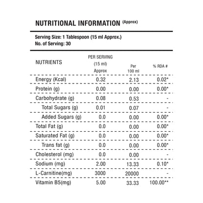 Foodstrong L-Carnitine 3000mg