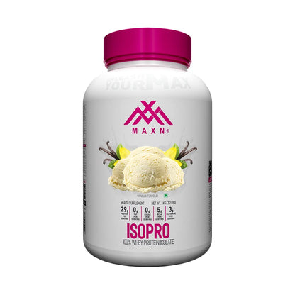 MAXN ISOPRO/Whey Protein Isolate - Flavoured Supplement for Muscle Growth