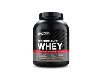 Optimum Nutrition Performance Whey Chocolate Milkshake Flavor