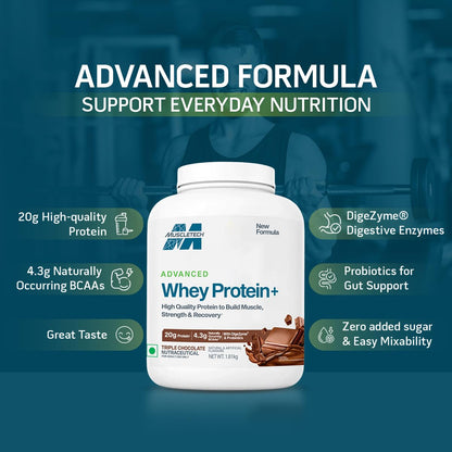 Muscletech  Advanced Whey Protein+ 1.8kg