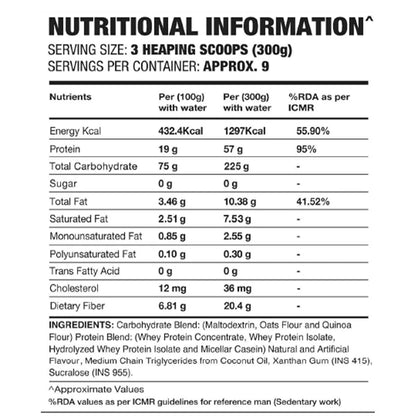 IN2 Mass Gainer Rich Chocolate