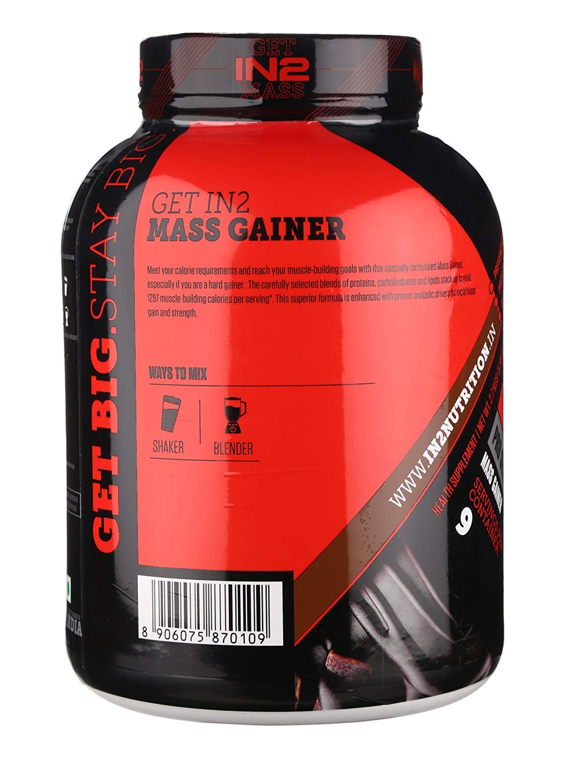 IN2 Mass Gainer Rich Chocolate
