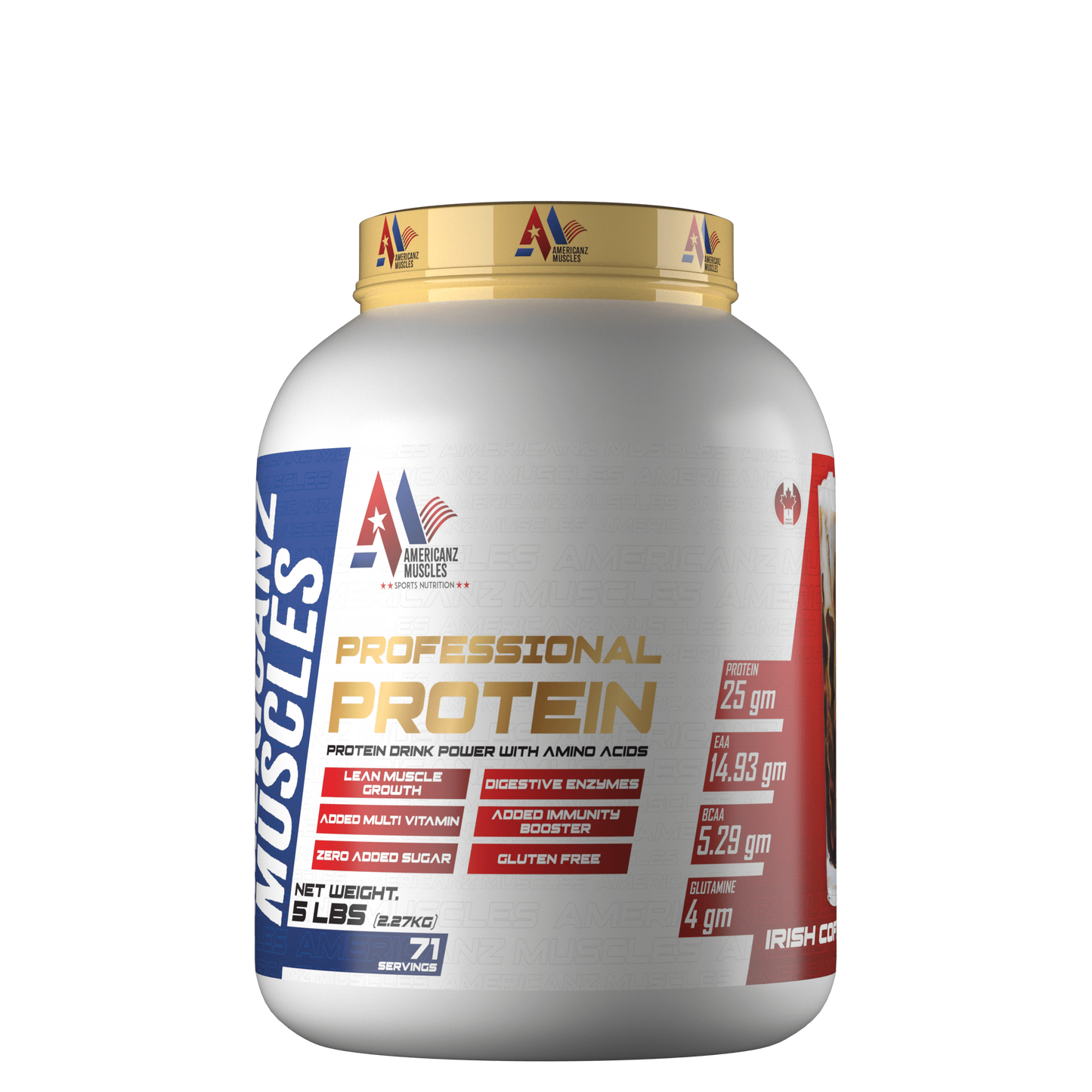 AMERICANZ MUSCLES WHEY PROTEIN
