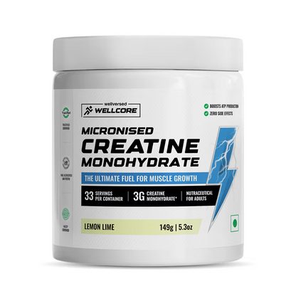 Wellcore Micronised Creatine Monohydrate 100% Pure Creatine