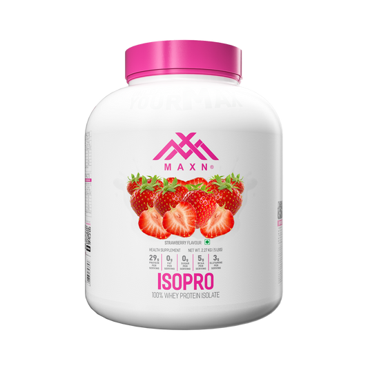 MAXN ISOPRO/Whey Protein Isolate - Flavoured Supplement for Muscle Growth