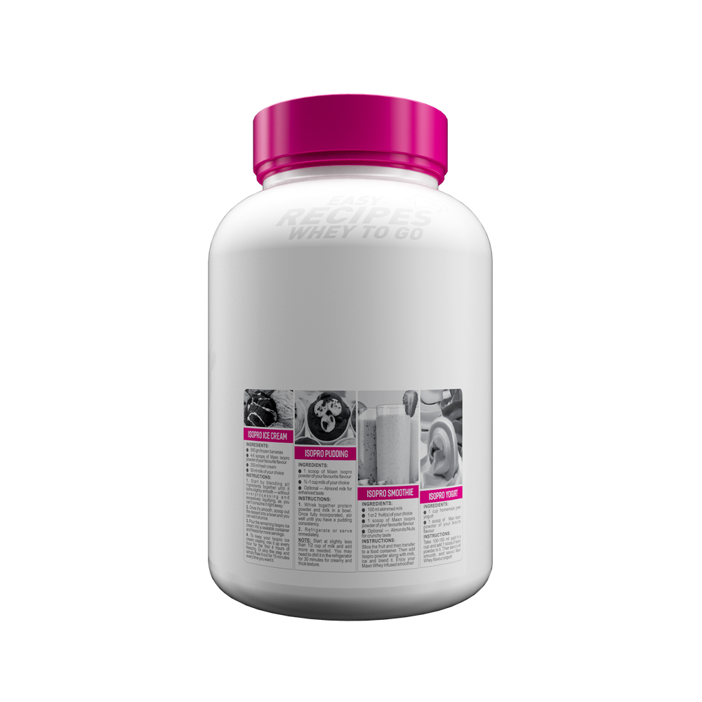 MAXN ISOPRO/Whey Protein Isolate - Flavoured Supplement for Muscle Growth