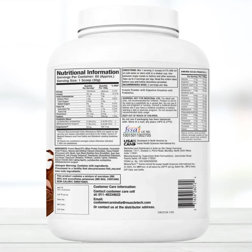 Muscletech™ Advanced Whey Protein+