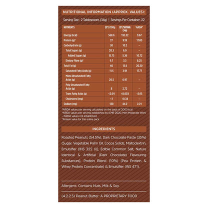 MuscleBlaze High Protein Peanut Butter