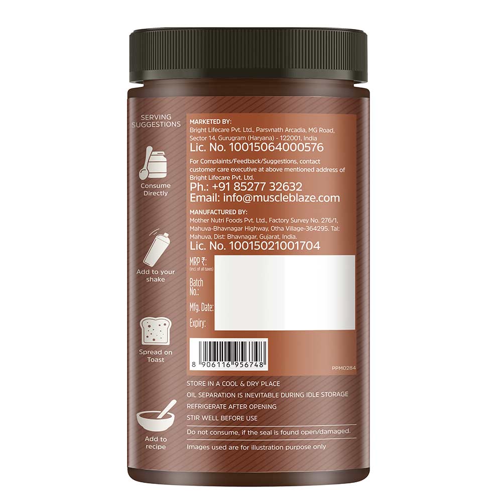 MuscleBlaze High Protein Peanut Butter