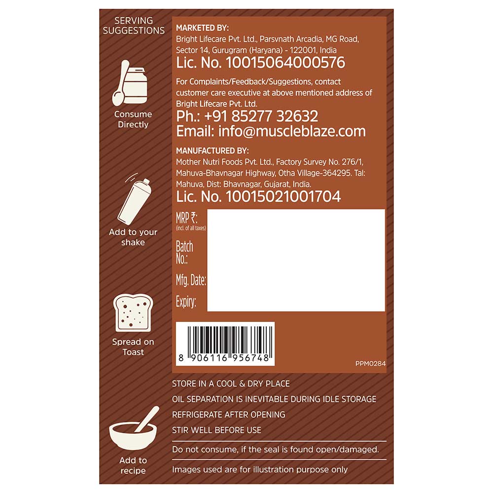 MuscleBlaze High Protein Peanut Butter