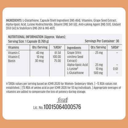 HK Vitals Glutathione