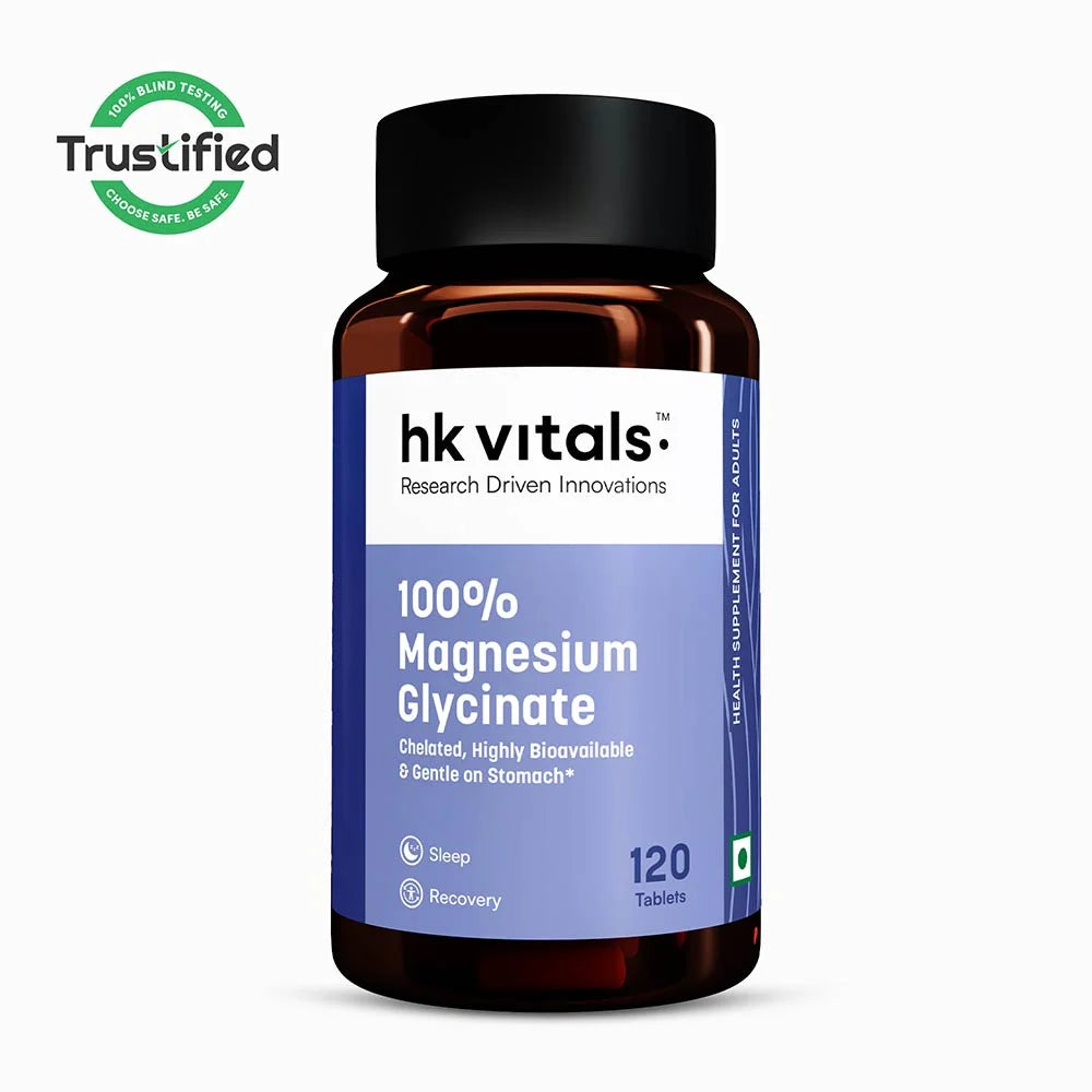 HK vitals 100% Magnesium Glycinate