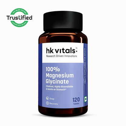 HK vitals 100% Magnesium Glycinate