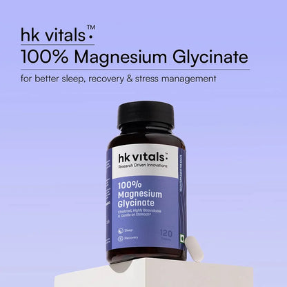 HK vitals 100% Magnesium Glycinate